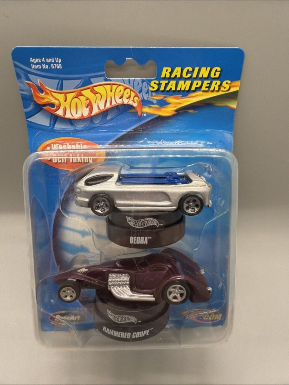 2002 Hotwheels Racing Stampers Deora & Hammered Coupe